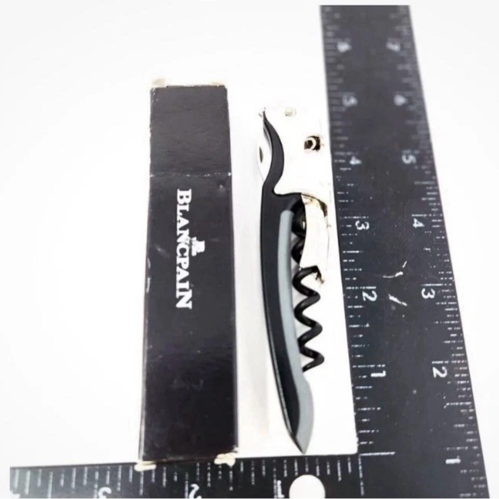 Silver and Black Corkscrew